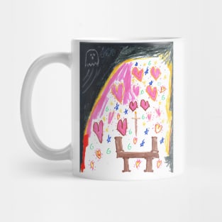 Caves, Caverns, and Creatures - Homeschool Art Class 2021/22 Artist Collab T-Shirt Mug